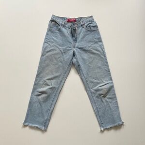 Levi's Women's Light Blue 550 Straight Leg Jeans